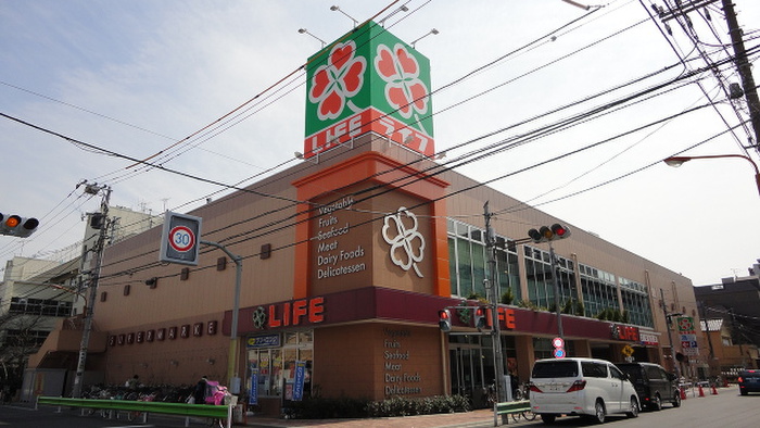 スーパー　ライフ　菊川店（スーパー）まで415m