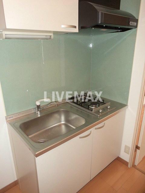 キッチン　システムキッチン♪2口ガスコンロ♪