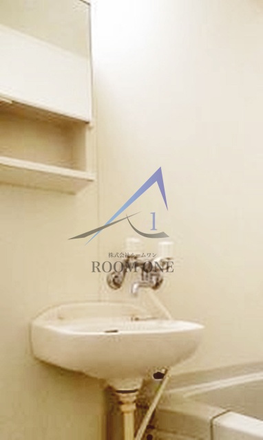 洗面設備　洗面台です。
