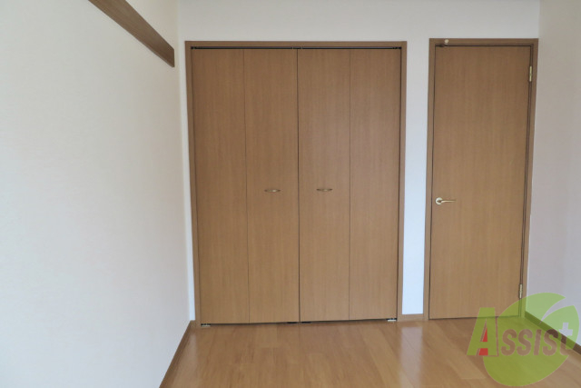 収納　こちらは収納です。収納があるとお部屋が広くつかえますね。