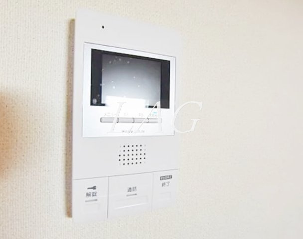 セキュリティ　モニター付きインターフォンです。