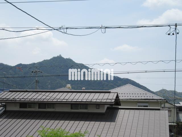 眺望　金華山が見えます