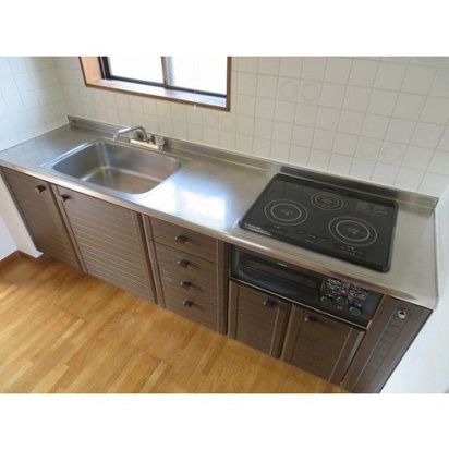 キッチン　■グリル機能付きIHクッキングヒーターシステムキッチン