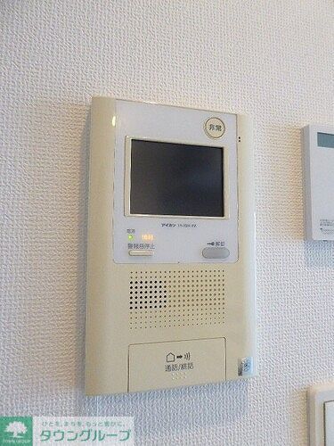 セキュリティ　ＴＶモニタ付インターホン　※前回募集時2023年6月の写真