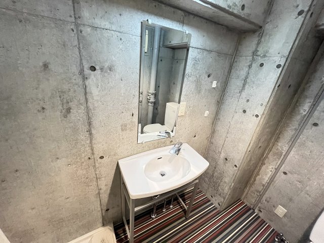 洗面設備　洗面所です