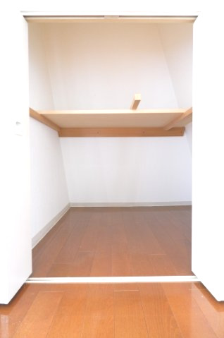 収納　奥行きのある収納。たっぷり使えます。