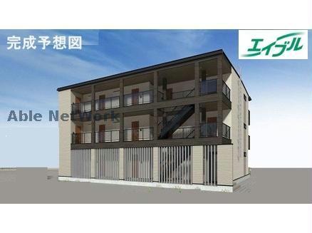 建物外観　完成予想図