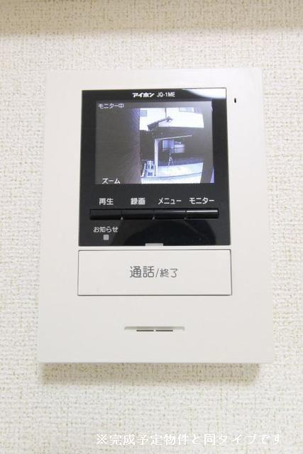 バルコニー　モニター付きインターホン(イメージ)