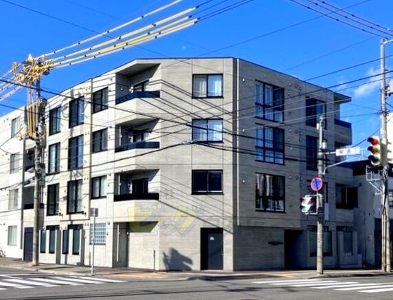 建物外観　都市ガス＆Ｗｉ－Ｆｉ付きネット無料採用のマンションです♪
