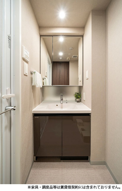 洗面設備　※写真は同タイプ住戸です。