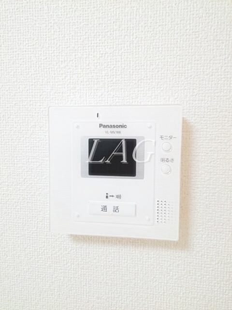 セキュリティ　モニター付きインターフォンです。