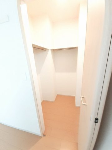 収納　たっぷりとした収納スペースです