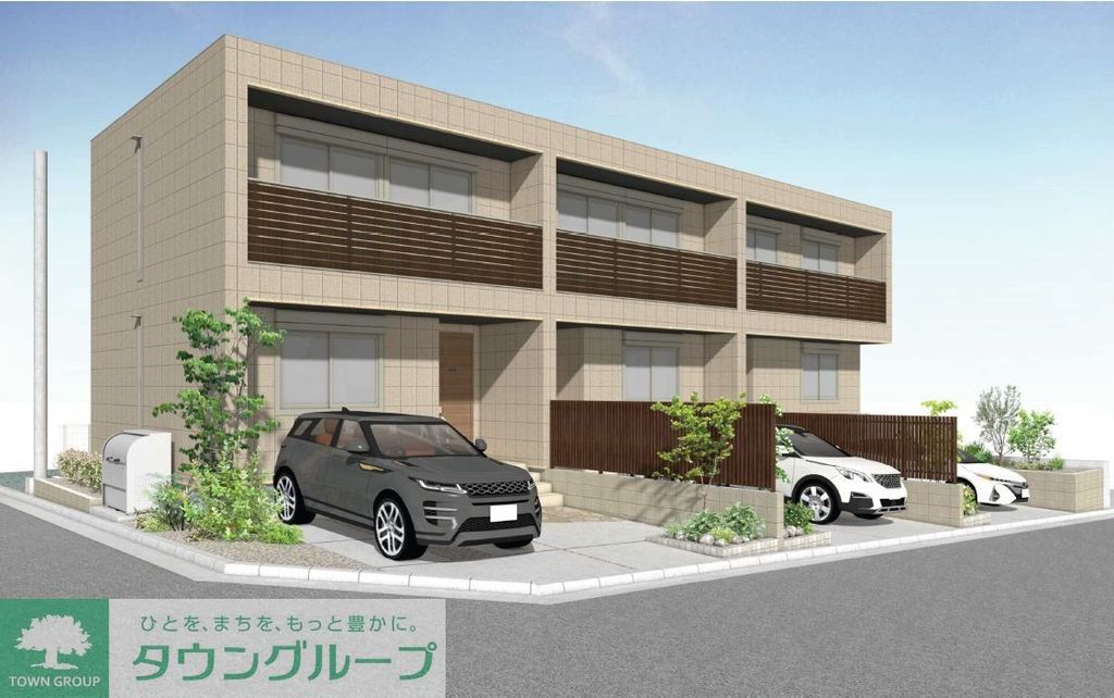建物外観　駐車場