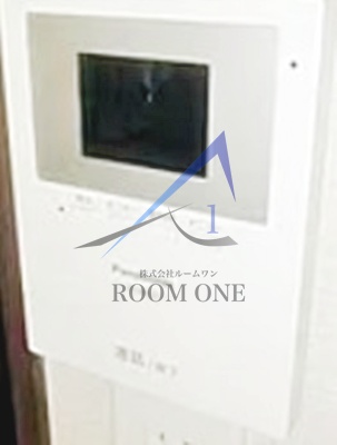 セキュリティ　モニター付きインターホンです。
