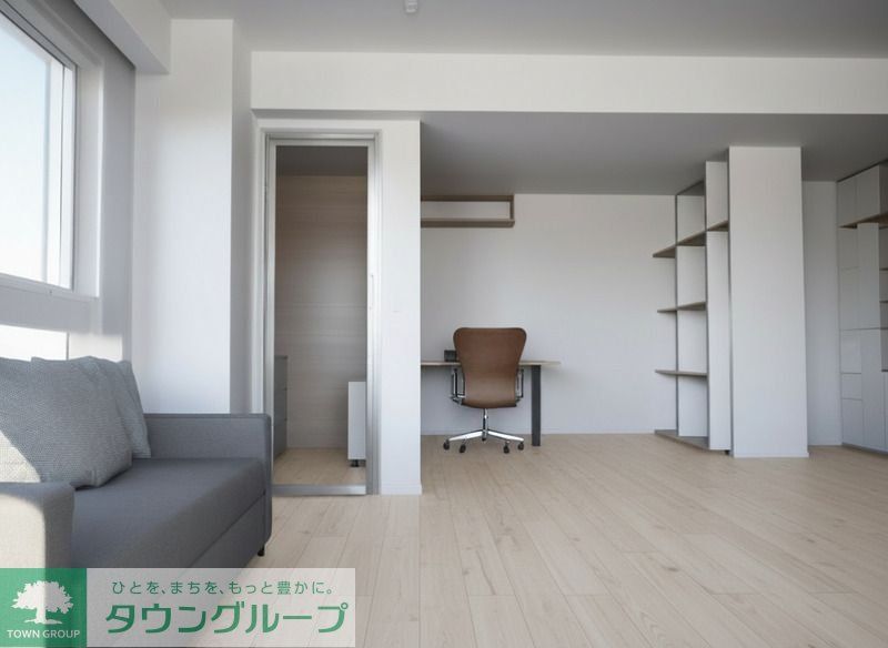 居室・リビング　※建築中のためイメージパース参考
