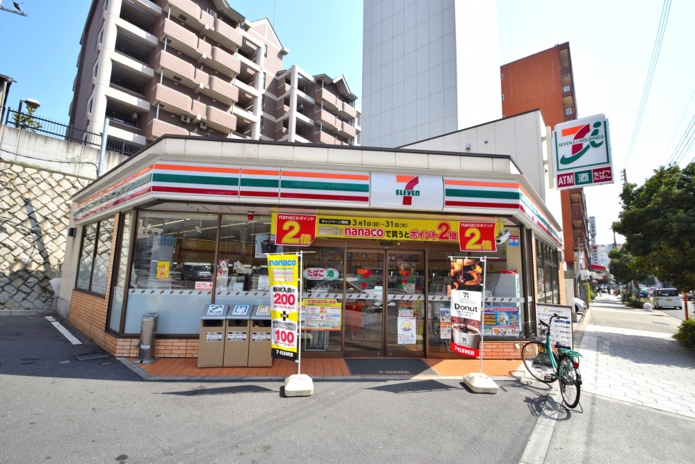 コンビニ　セブンイレブン　大阪玉造２丁目店（コンビニ）まで201m