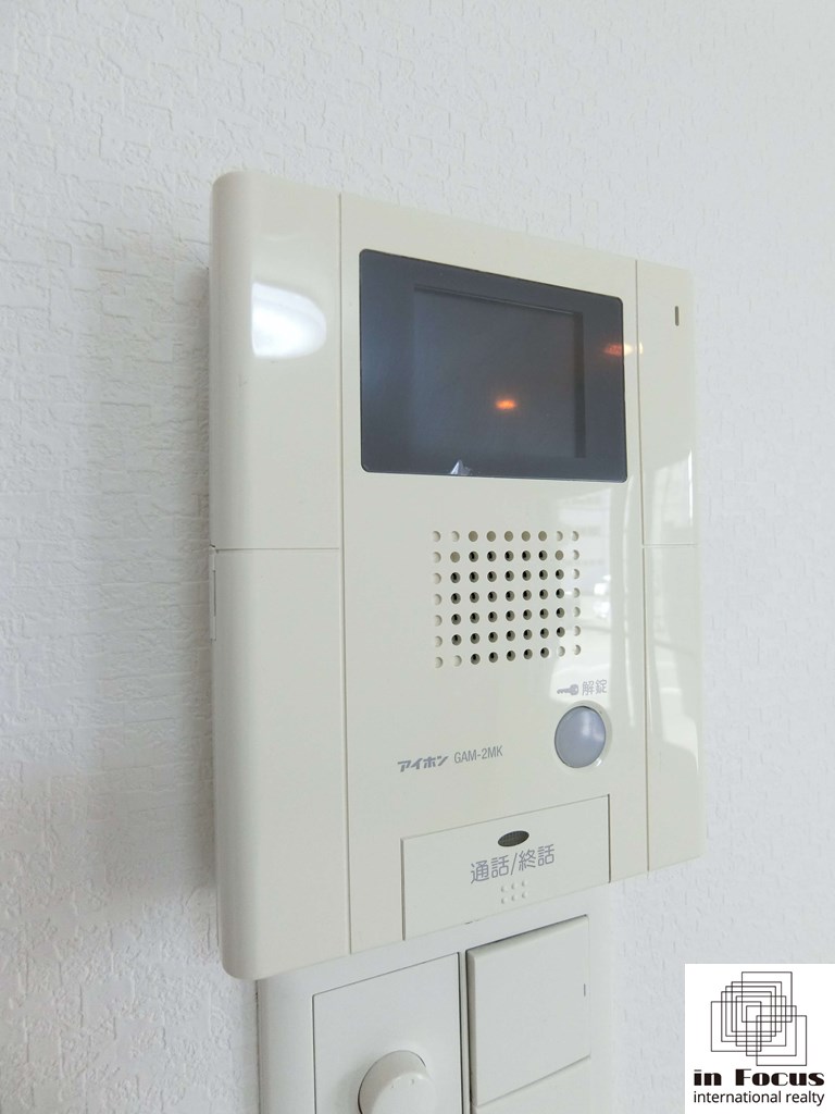 セキュリティ　来客の顔が見える安心のTVモニターホン