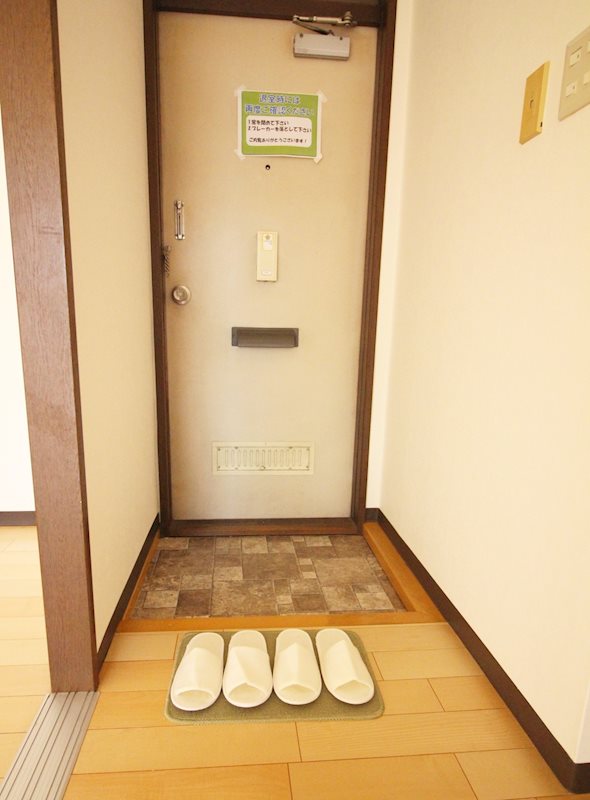 シティハイム白砂Bの玄関写真