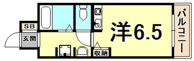 レジーナ西宮北口の間取り写真