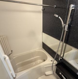 バス・シャワールーム　コンパクトで使いやすいお風呂です