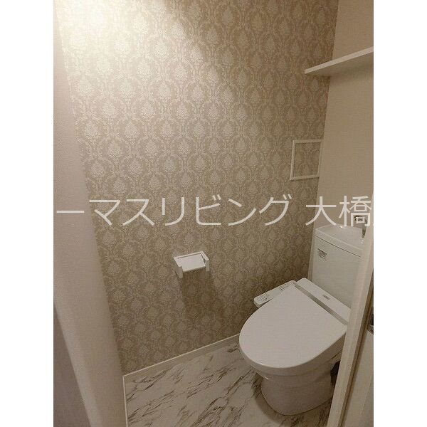 トイレ　トイレ　※別号室参考写真