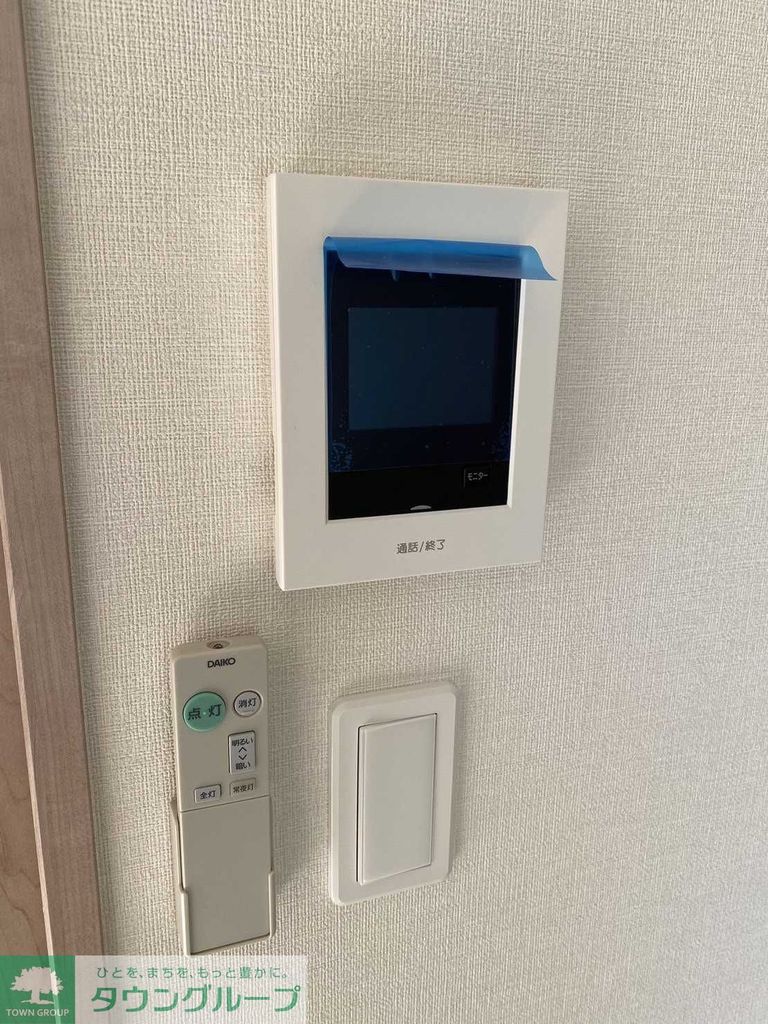 セキュリティ　＊2階の同間取りの写真です。