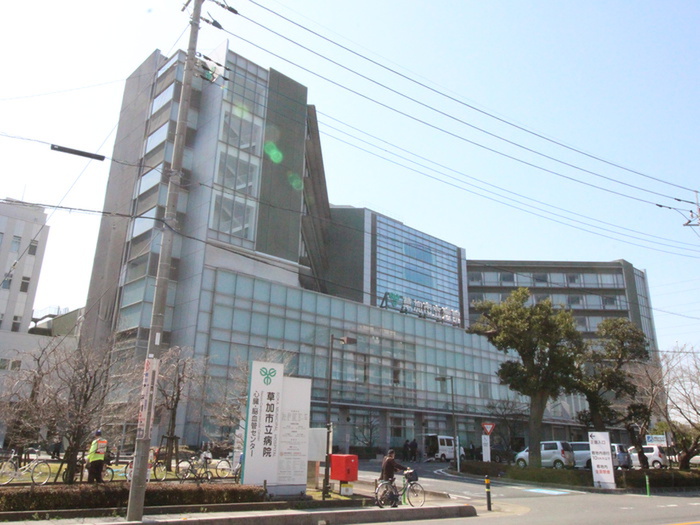 病院　草加市立病院（病院）まで750m