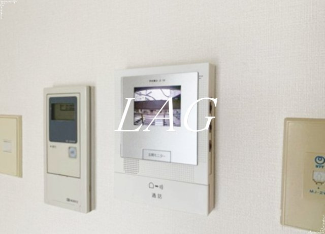 セキュリティ　モニター付きインターフォンです。