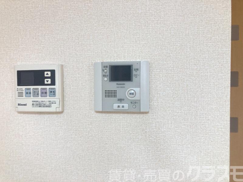 セキュリティ　来訪者が確認できるモニターホン♪