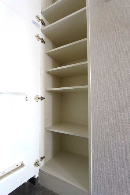 収納　同物件別号室の写真です。