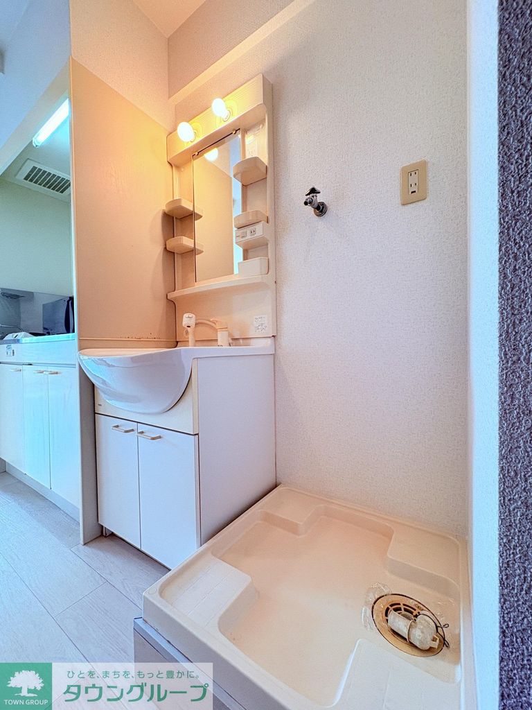 洗面設備　別部屋の写真です
