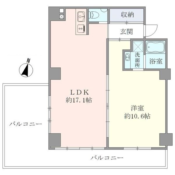 SSーDの間取り写真