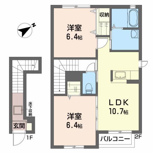 シャーメゾン菅谷台Iの間取り写真