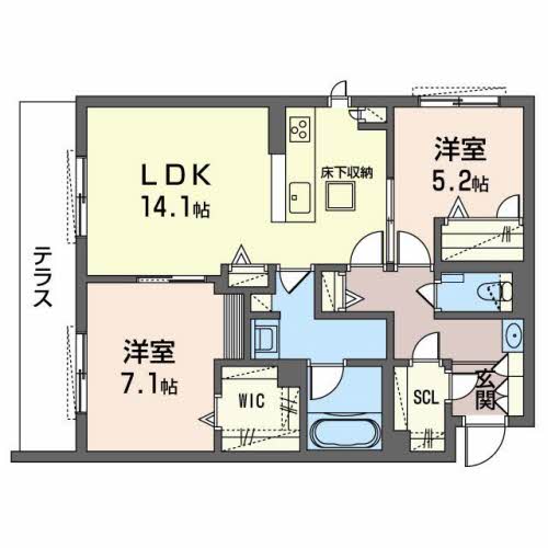 シエクルの間取り写真