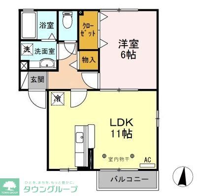 プラシードの間取り写真