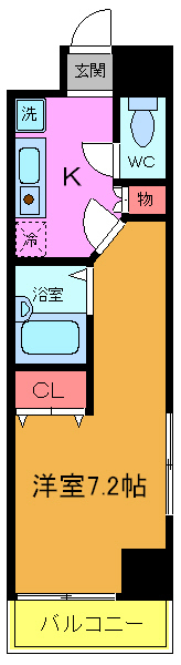 エスペランサK2の間取り写真
