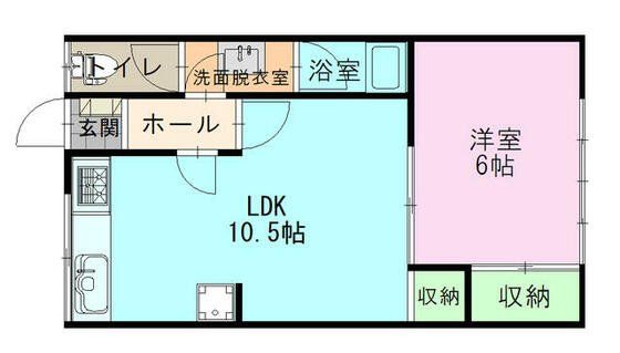 コーポ南陽の間取り写真