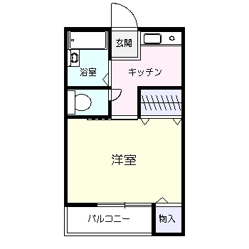タカラハイムの間取り写真