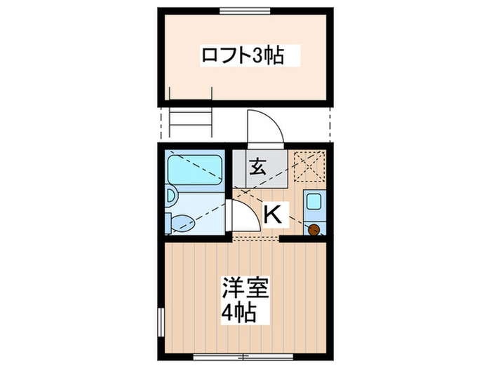 サンス 1の間取り写真