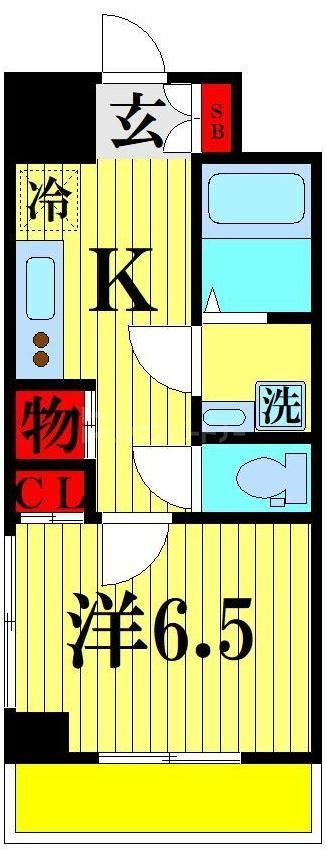 ベルフルール弐番館の間取り写真