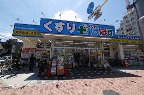 ドラックストア　どらっぐぱぱす新江古田駅前店（ドラッグストア）まで821m