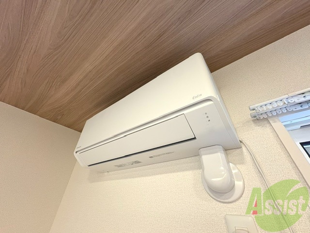 その他設備　エアコンが付いてるので春夏秋冬快適に過ごせます。