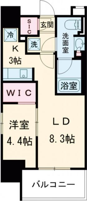 パークアクシス西大島コンフォートスクエアの間取り写真