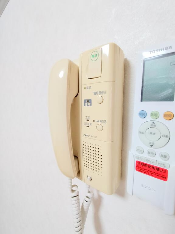 セキュリティ　インターフォン完備！