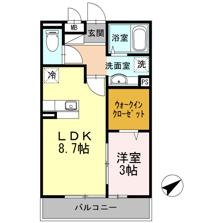 アーク土山の間取り写真