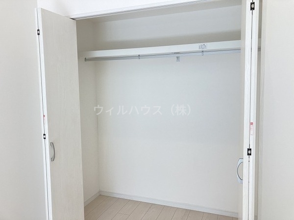 収納　クローゼット！