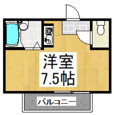 コーポ佐藤の間取り写真