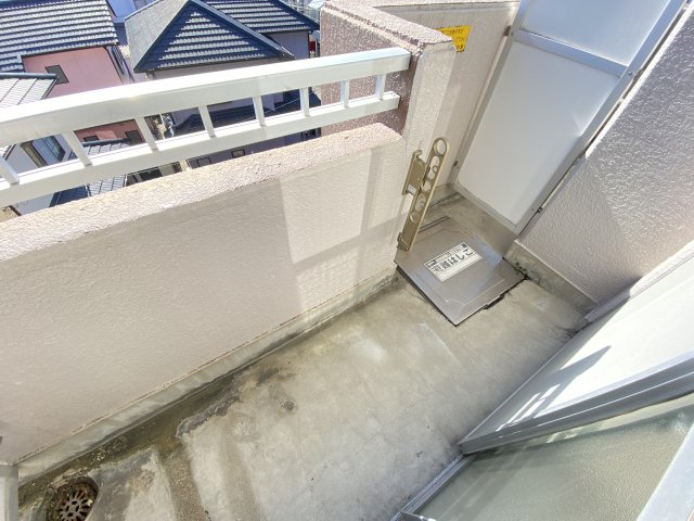 バルコニー　413号室撮影