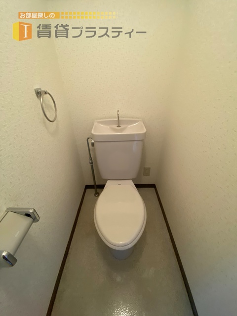 トイレ　長居注意