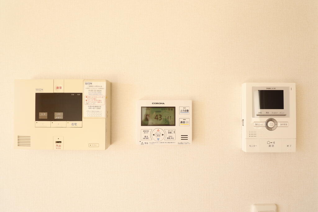 セキュリティ　安心安全のSECOM・モニターフォン付きです♪